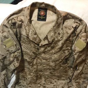 Marines shirt uniform